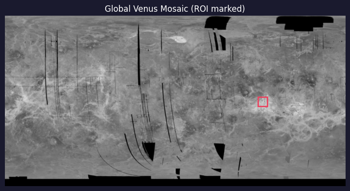 Global view with ROI